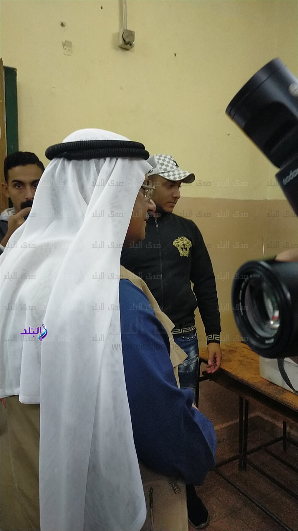 رئيس البرلمان العربي ورئيس بعثة متابعة الانتخابات الرئاسية1