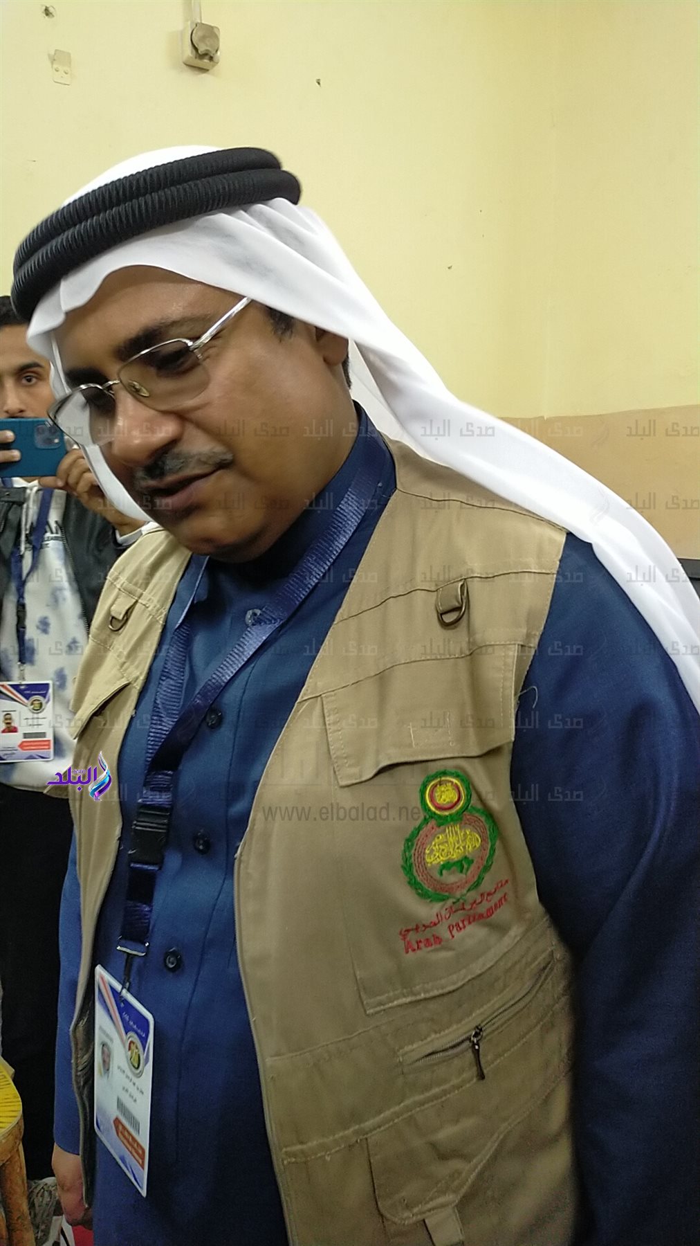 رئيس البرلمان العربي ورئيس بعثة متابعة الانتخابات الرئاسية