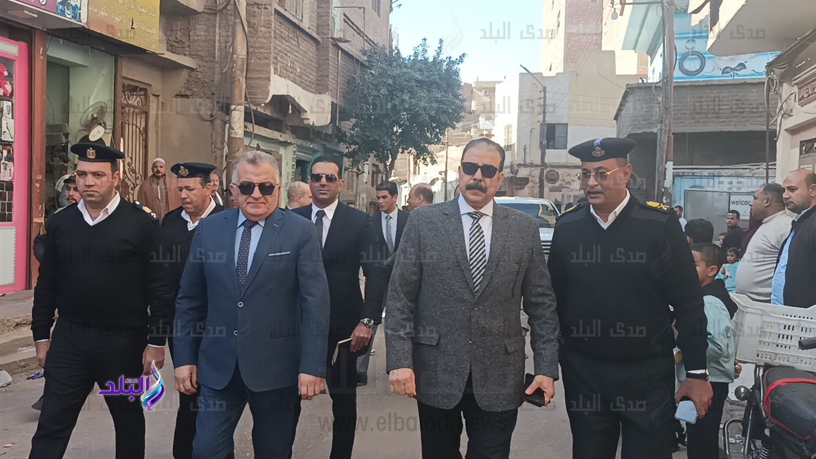 مدير أمن سوهاج يتفقد اللجان الانتخابية