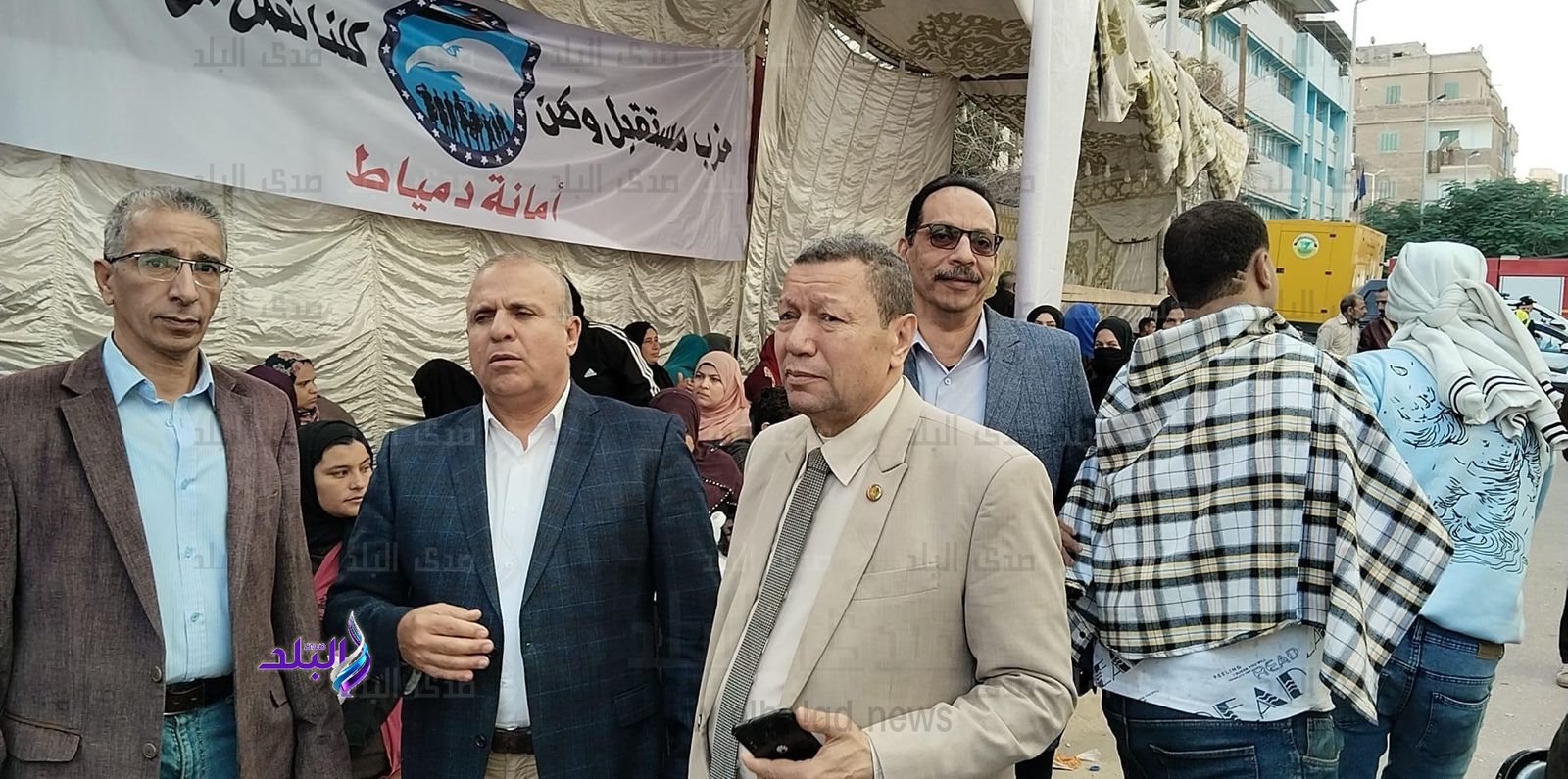 وكيل تعليم دمياط يتفقد العديد من اللجان1