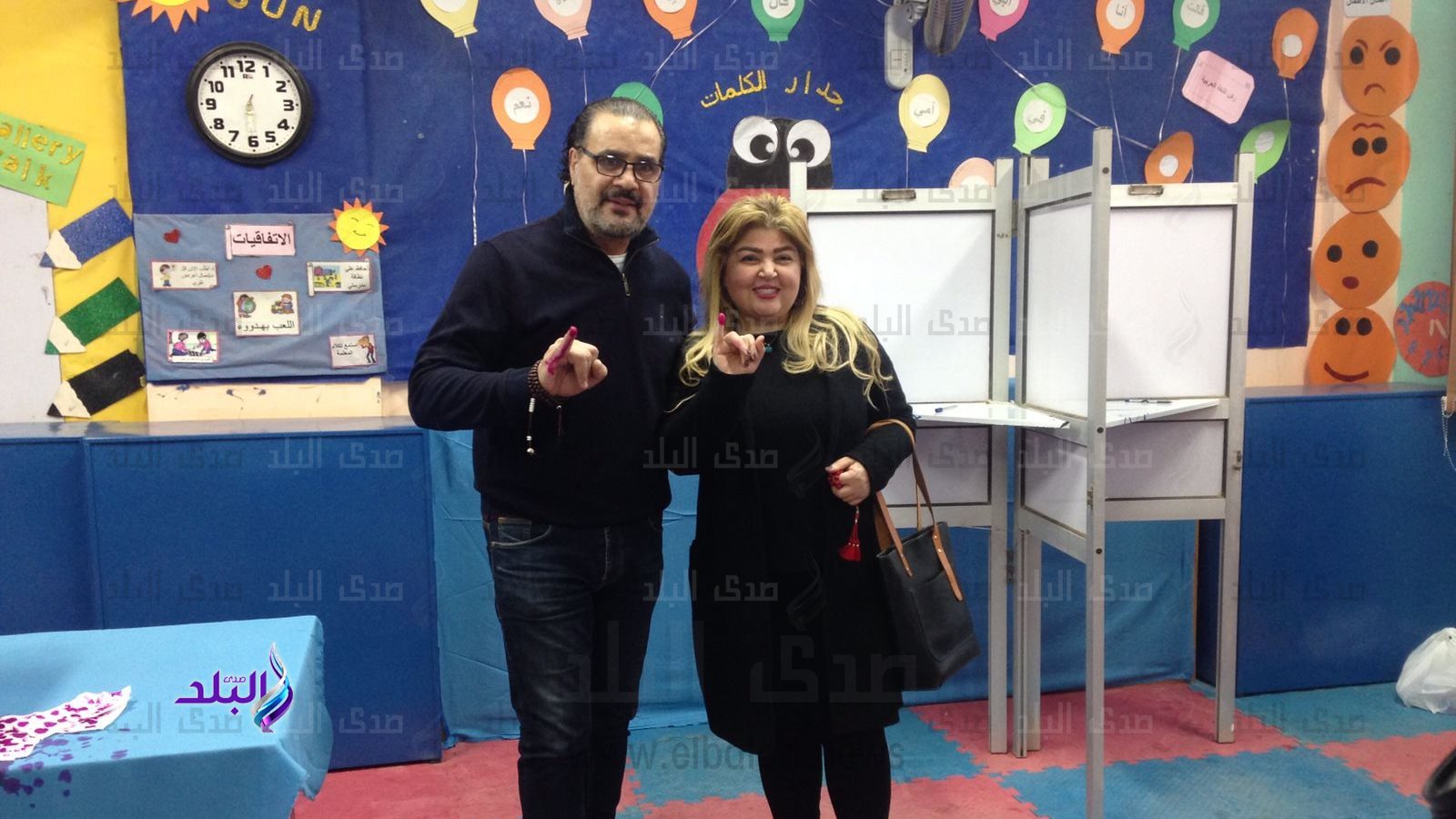 النجمان مها أحمد ومجدي كامل