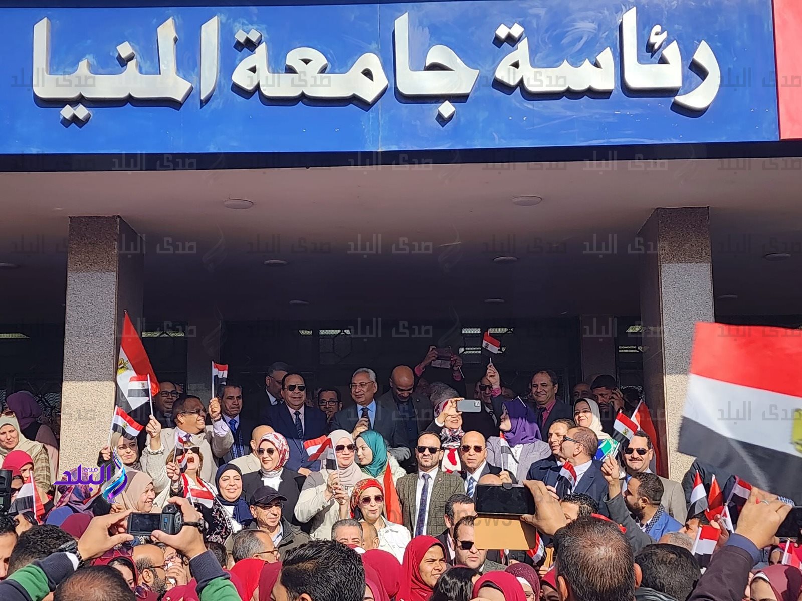 طالبات كلية التربية للطفولة المبكرة بجامعة المنيا