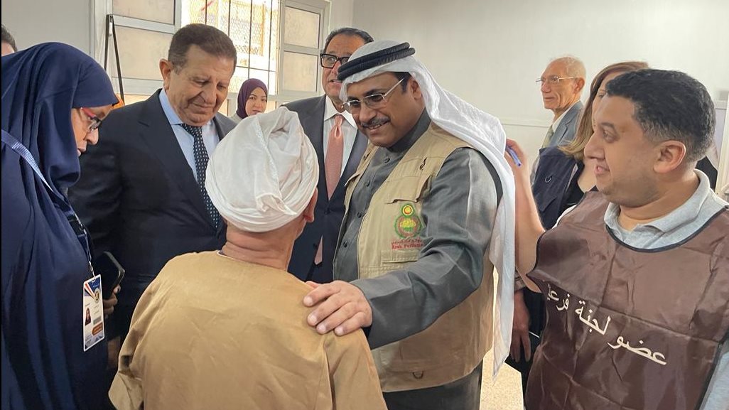 رئيس البرلمان العربي يتابع سير الانتخابات 