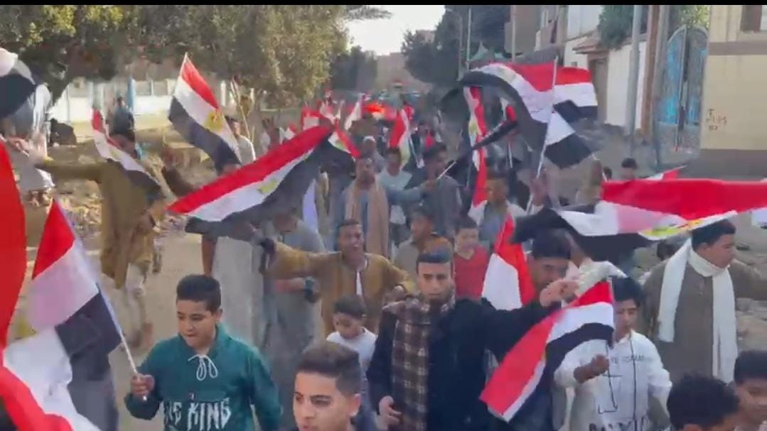 مسيرة شباب قرية البرمبل