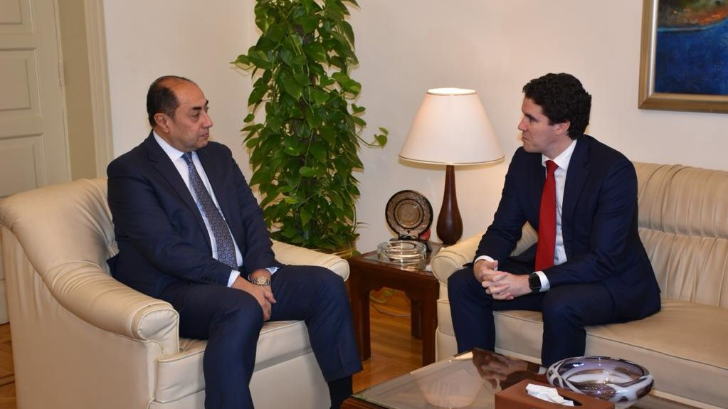 السفير حسام زكي يستقبل مساعد وزير خارجية أستراليا