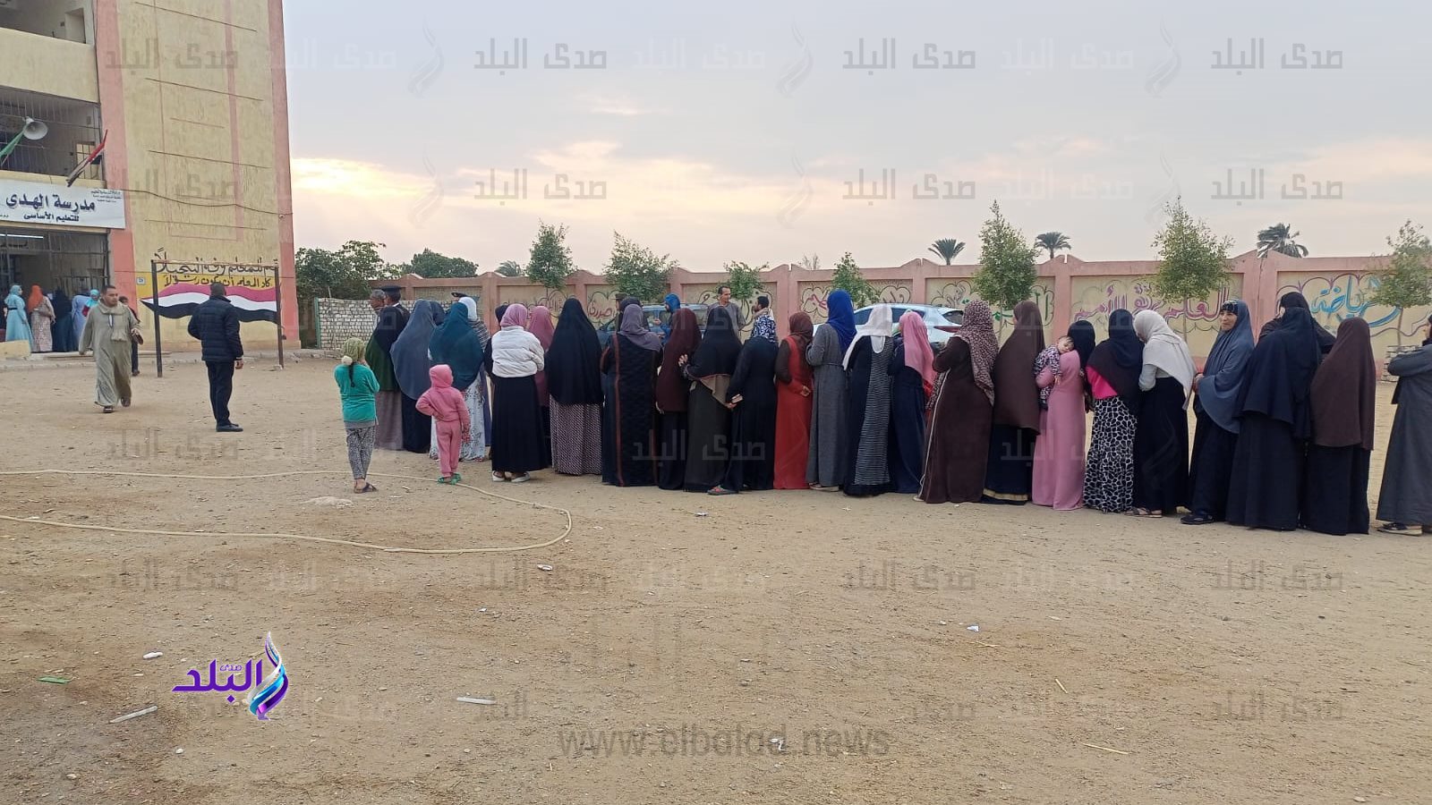 طوابير الناخبين