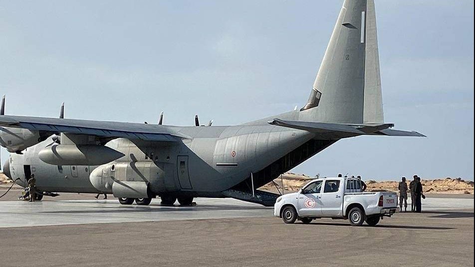 طائرات قادمة من الدول العربية الى مطار العريش 