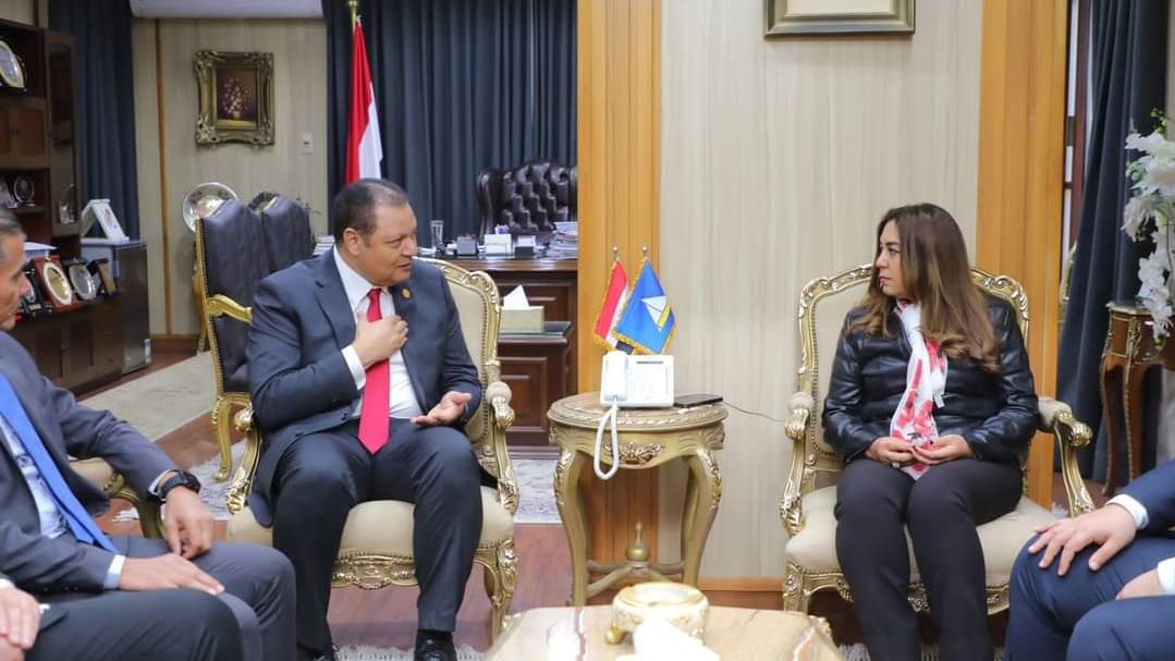منال عوض محافظ دمياط