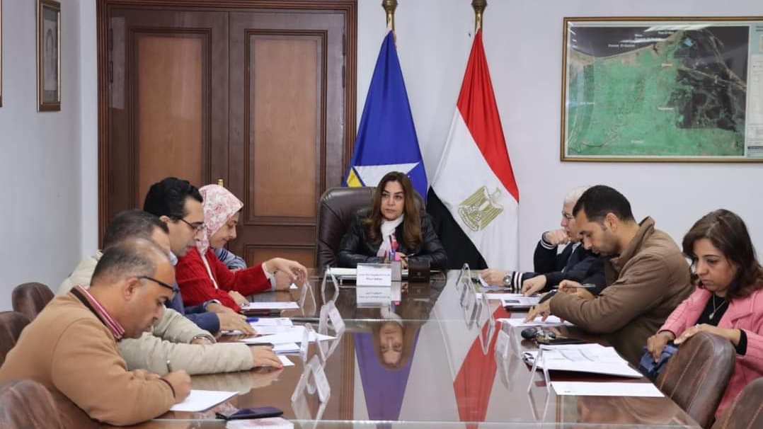 منال عوض محافظ دمياط