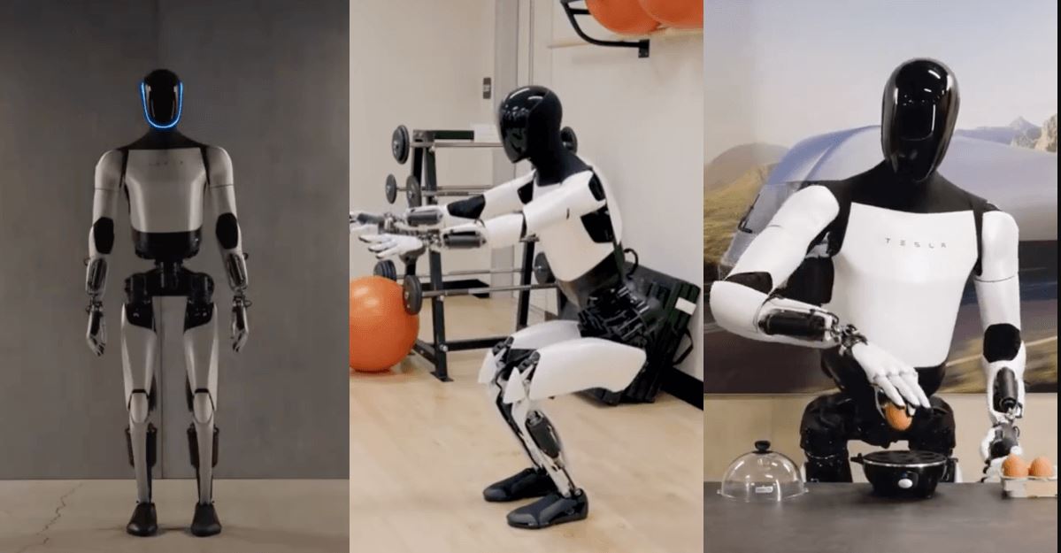  الروبوت الشبيه بالبشر Optimus Gen 2 humanoid