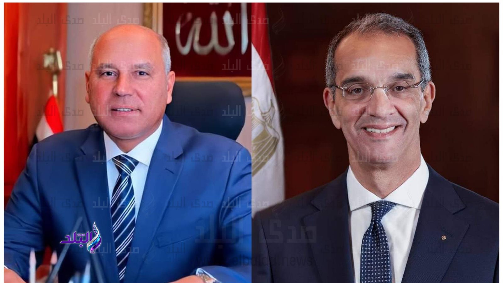 وزيرا الاتصالات والنقل