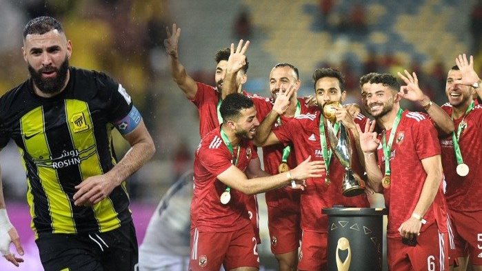 النسر الاهلاوى يفوز على النمر السعودي فى مبارة أمس