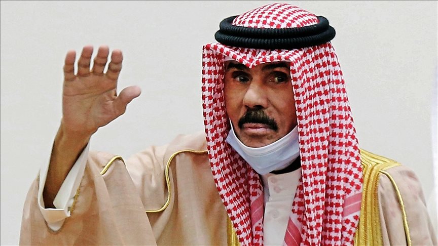  أمير الكويت الراحل الشيخ نواف الأحمد الجابر الصباح