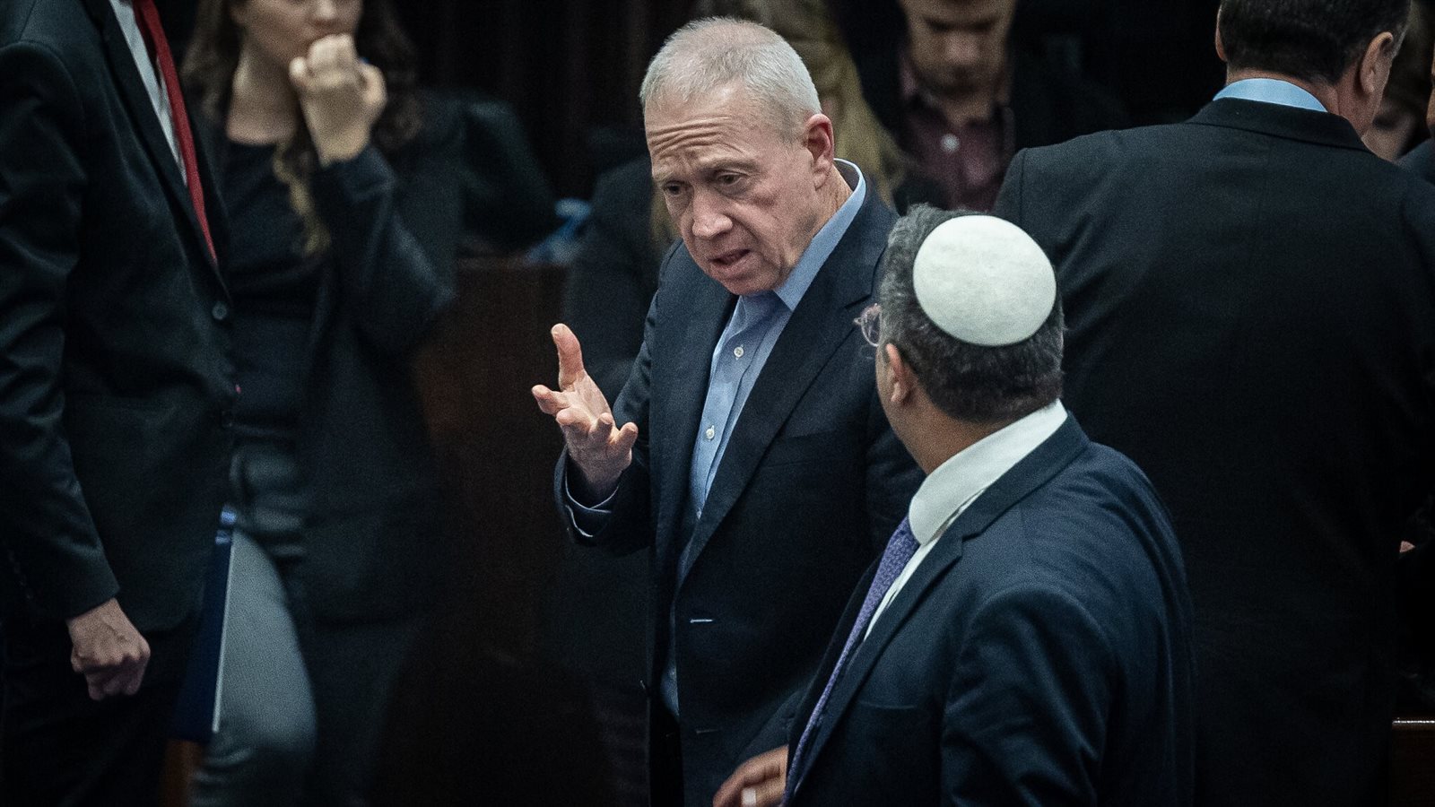 وزير الدفاع الإسرائيلي يوبخ بن جفير بعد تهديده رئيس أركان ال