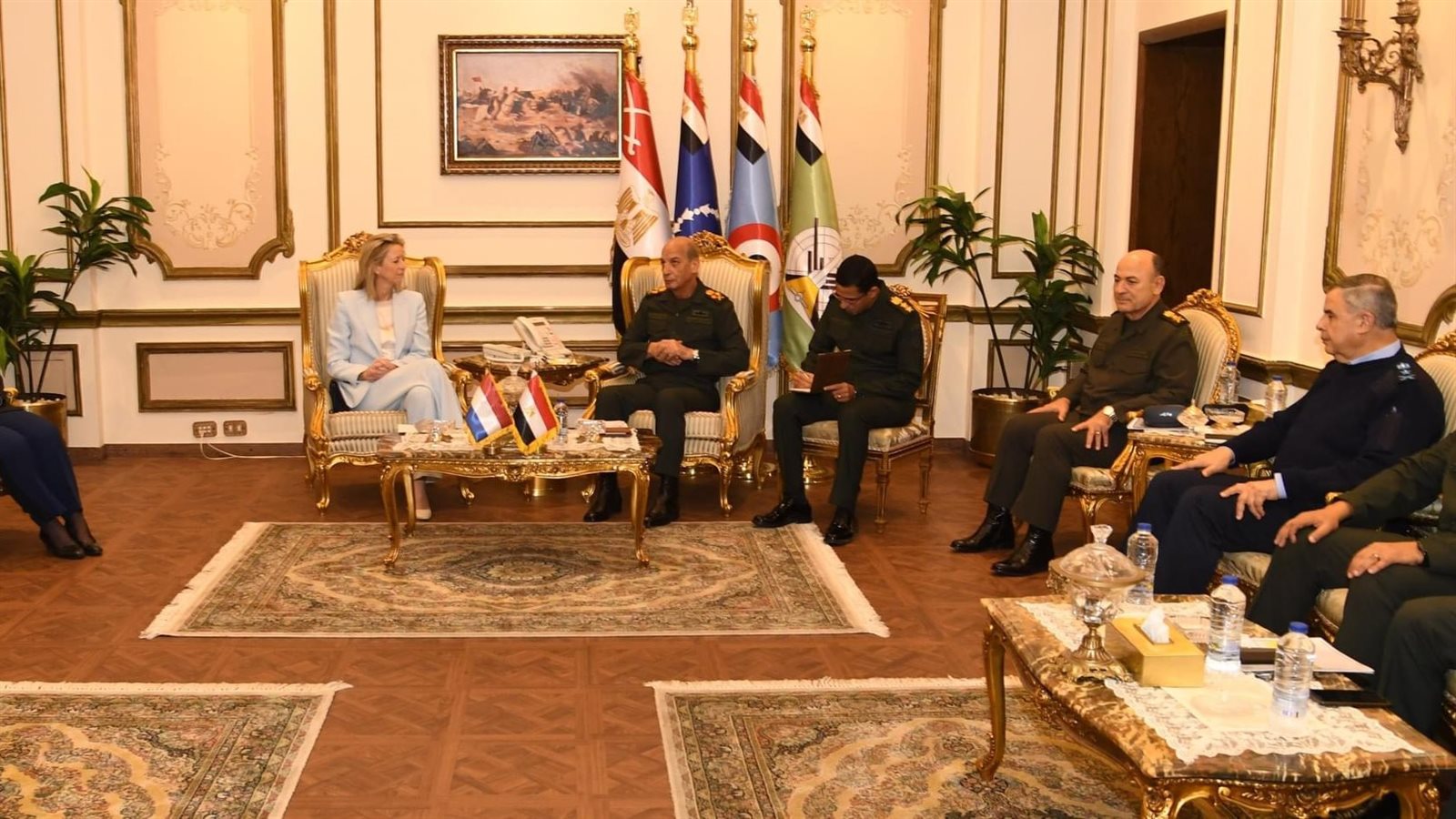 الفريق أول محمد زكي وزير الدفاع
