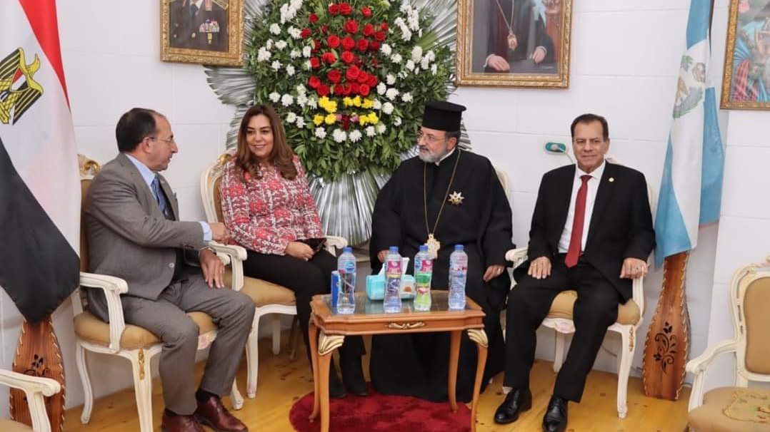 منال عوض محافظ دمياط