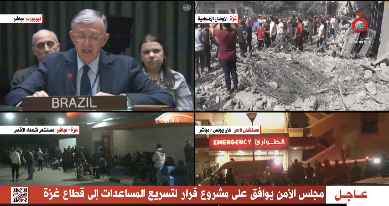 مندوب البرازيل بمجلس الامن