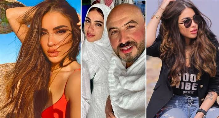 مجدي الهواري وزوجته