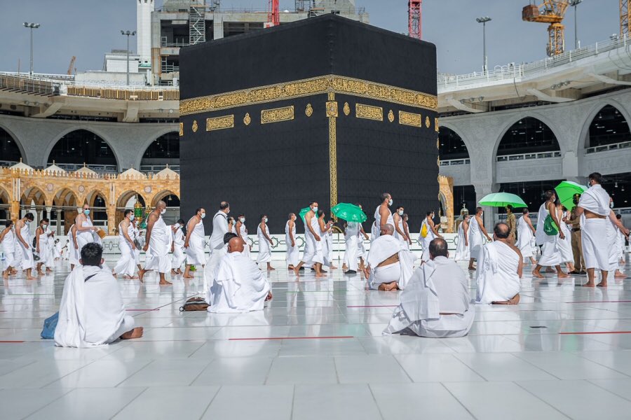 قبلة المسلمين الكعبة المشرفة