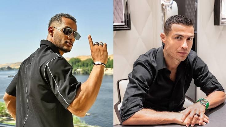 محمد رمضان وكريستيانو رونالدو 