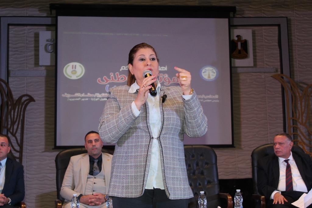 الدكتورة صفاء الشريف وكيل وزارة الشباب والرياضة