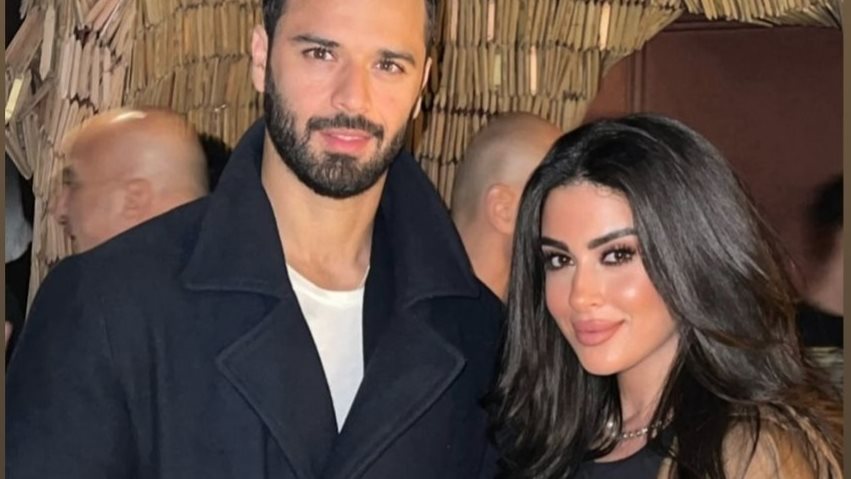 ميرنا وزوجها