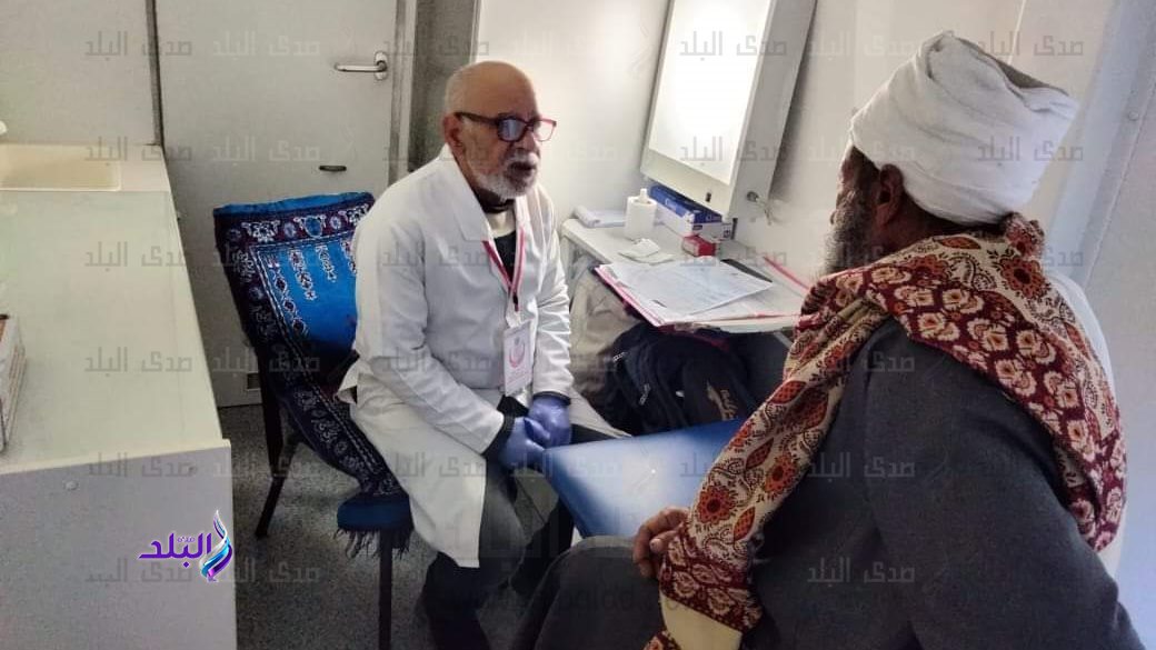 جانب من القافلة 