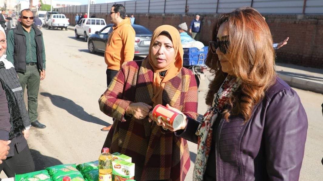 منال عوض محافظ دمياط