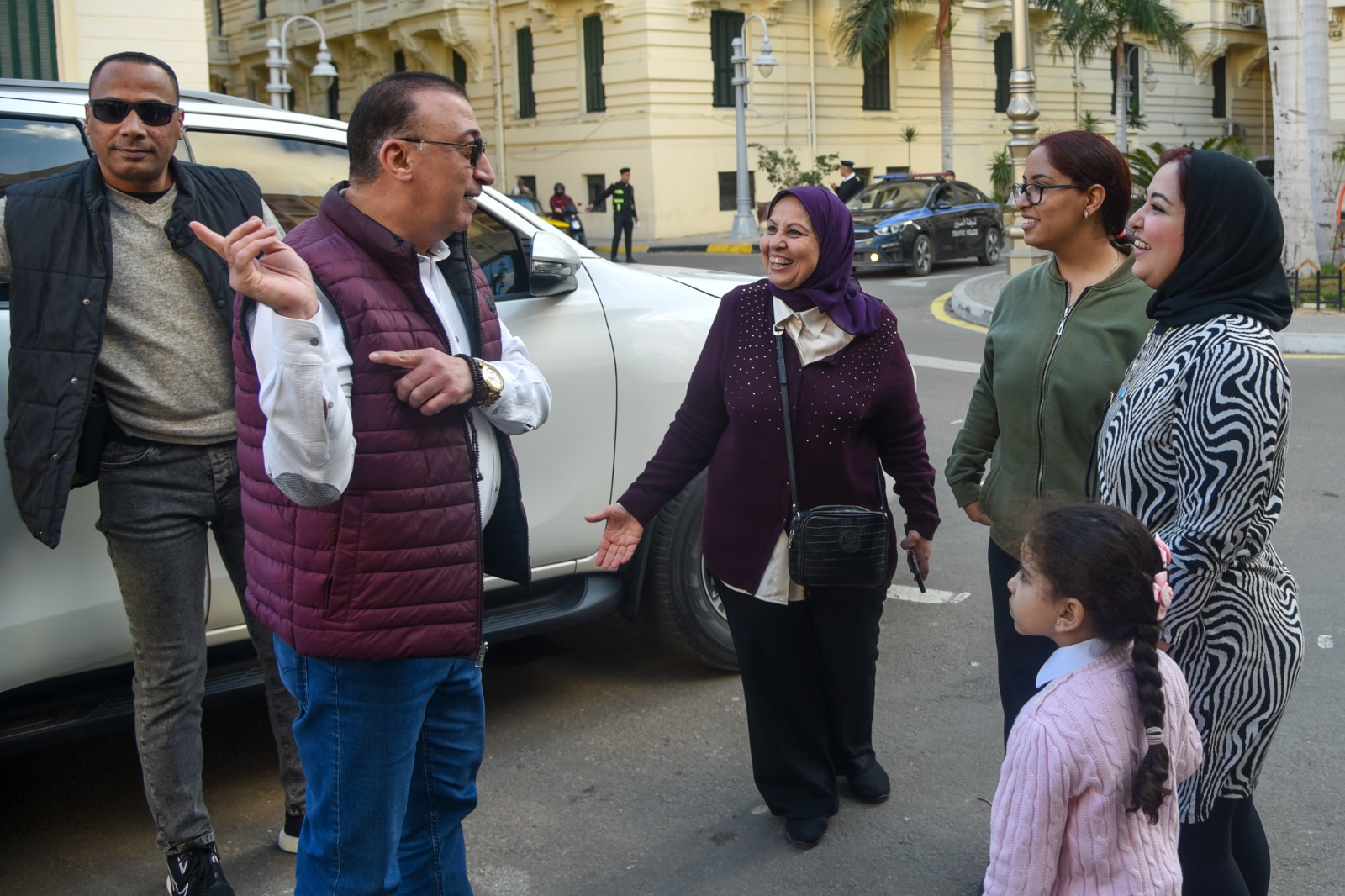 محافظ الاسكندرية في جولة تفقدية بشوارع المحافظة
