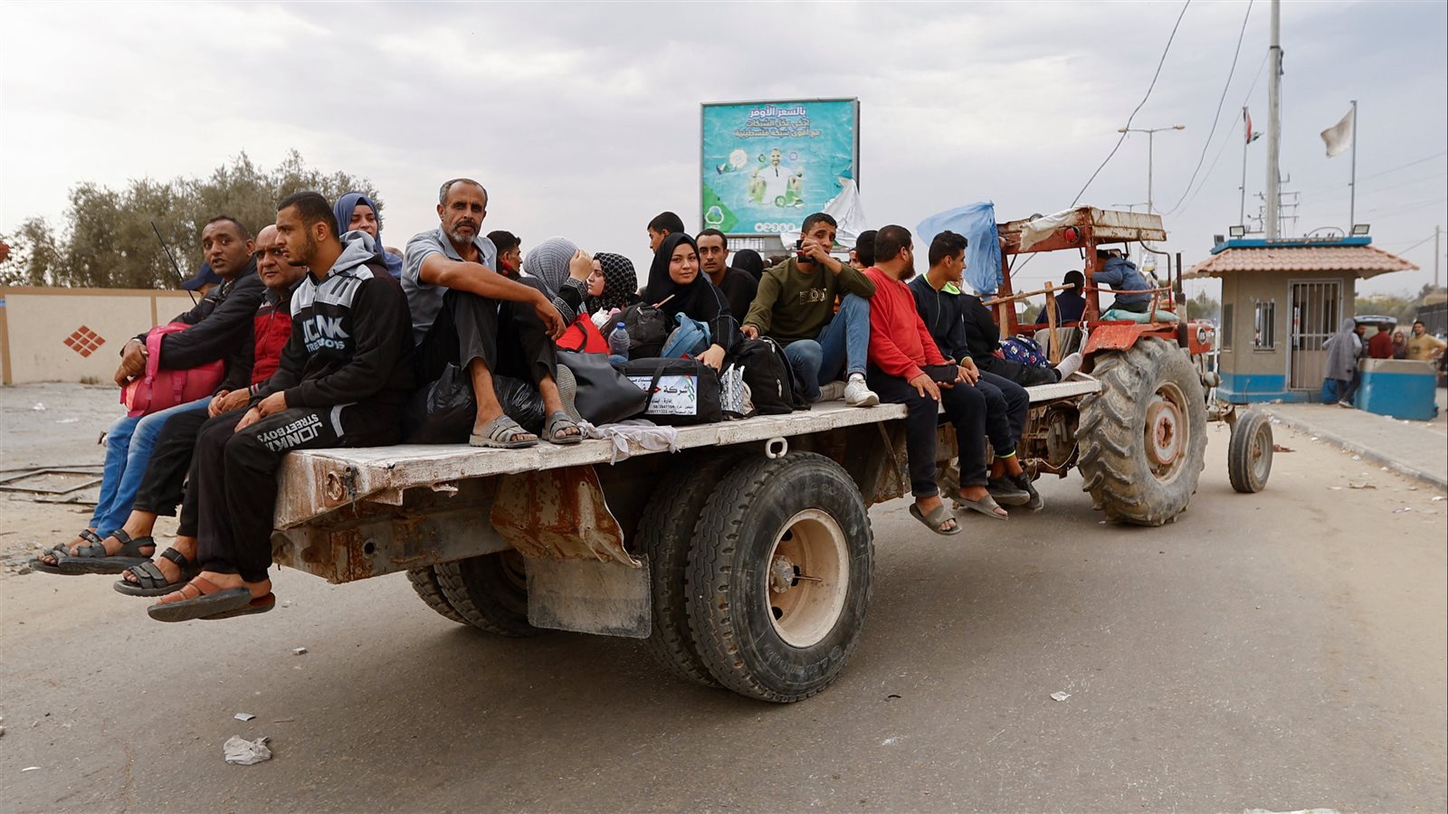 نزوح قسري للفلسطينيين من غزة باتجاه الجنوب