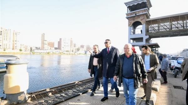 تطوير كورنيش النيل بالمنصورة 