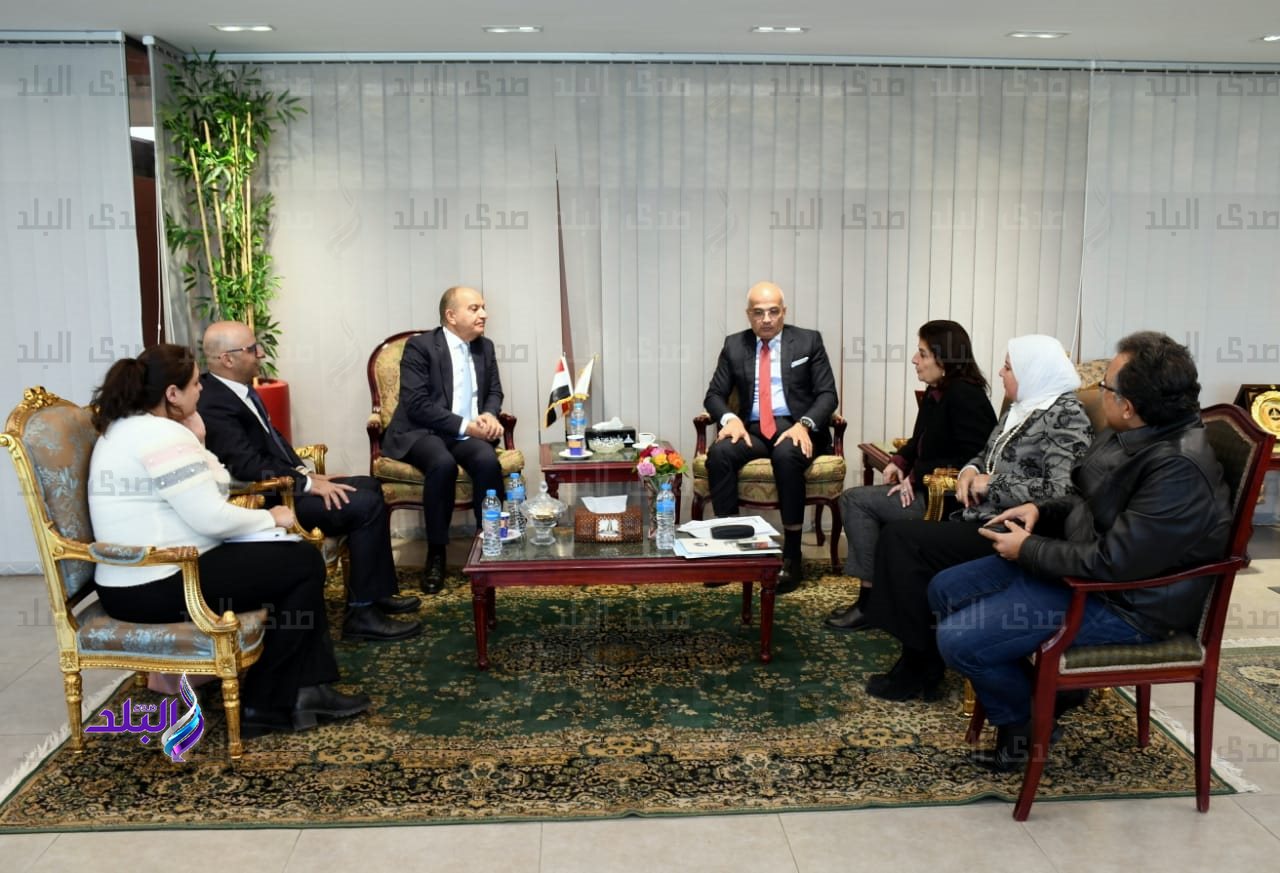 رئيس جامعة عين شمس يستقبل السفير أمجد العضايلة سفير الأردن بالقاهرة
