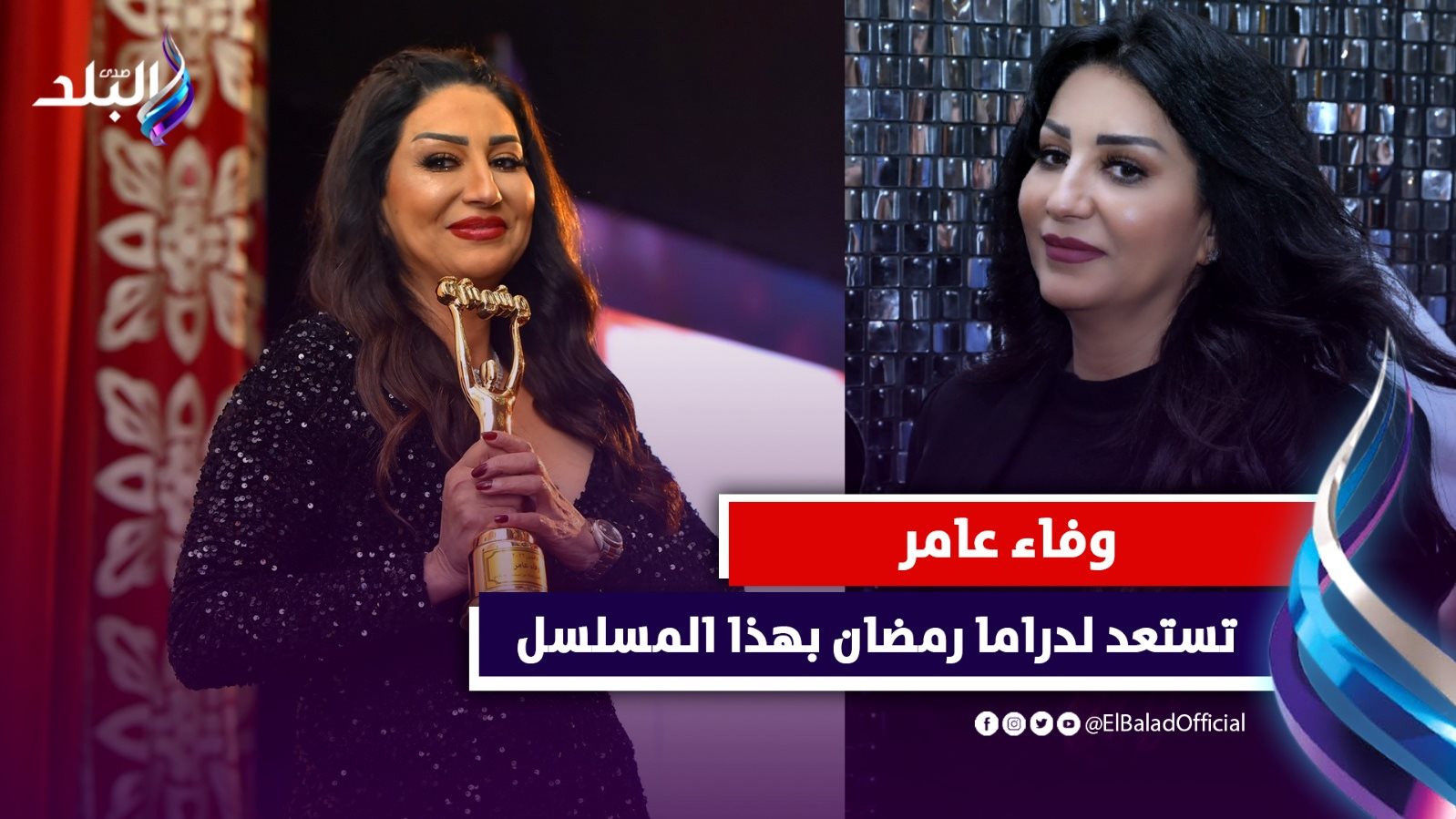 الفنانة وفاء عامر