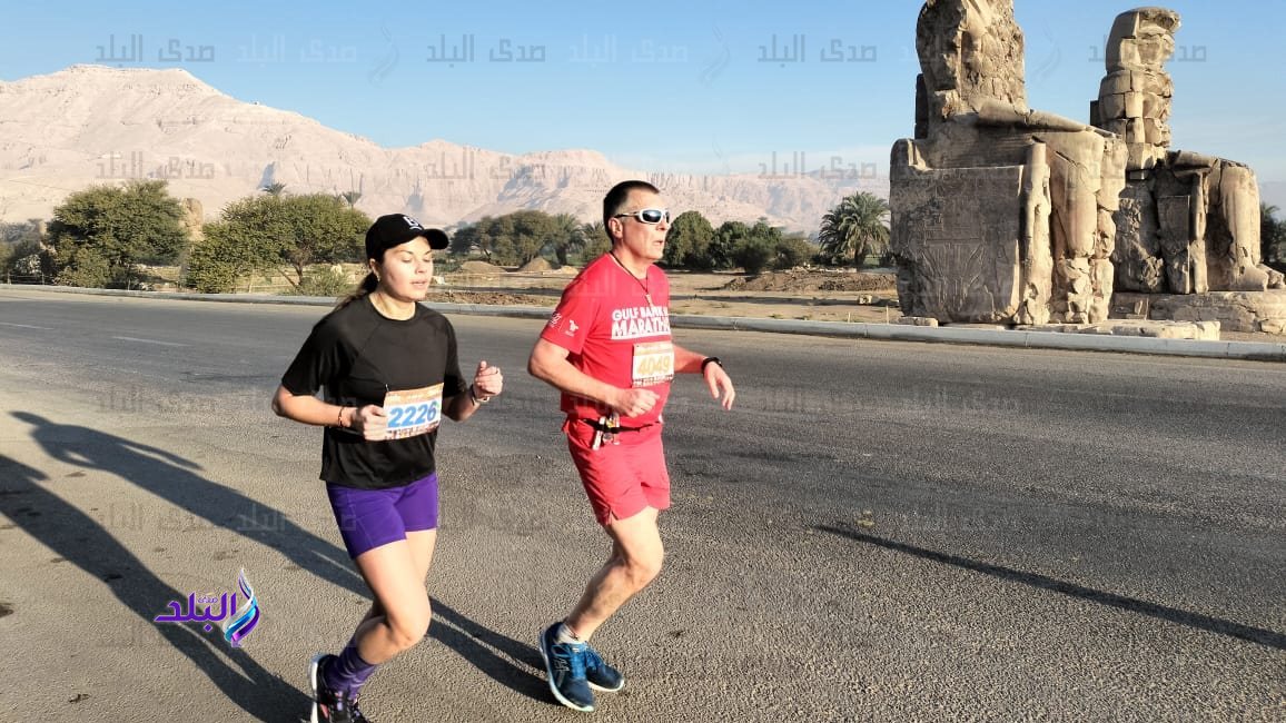 ماراثون مصر الدولى بمحافظة الاقصر 