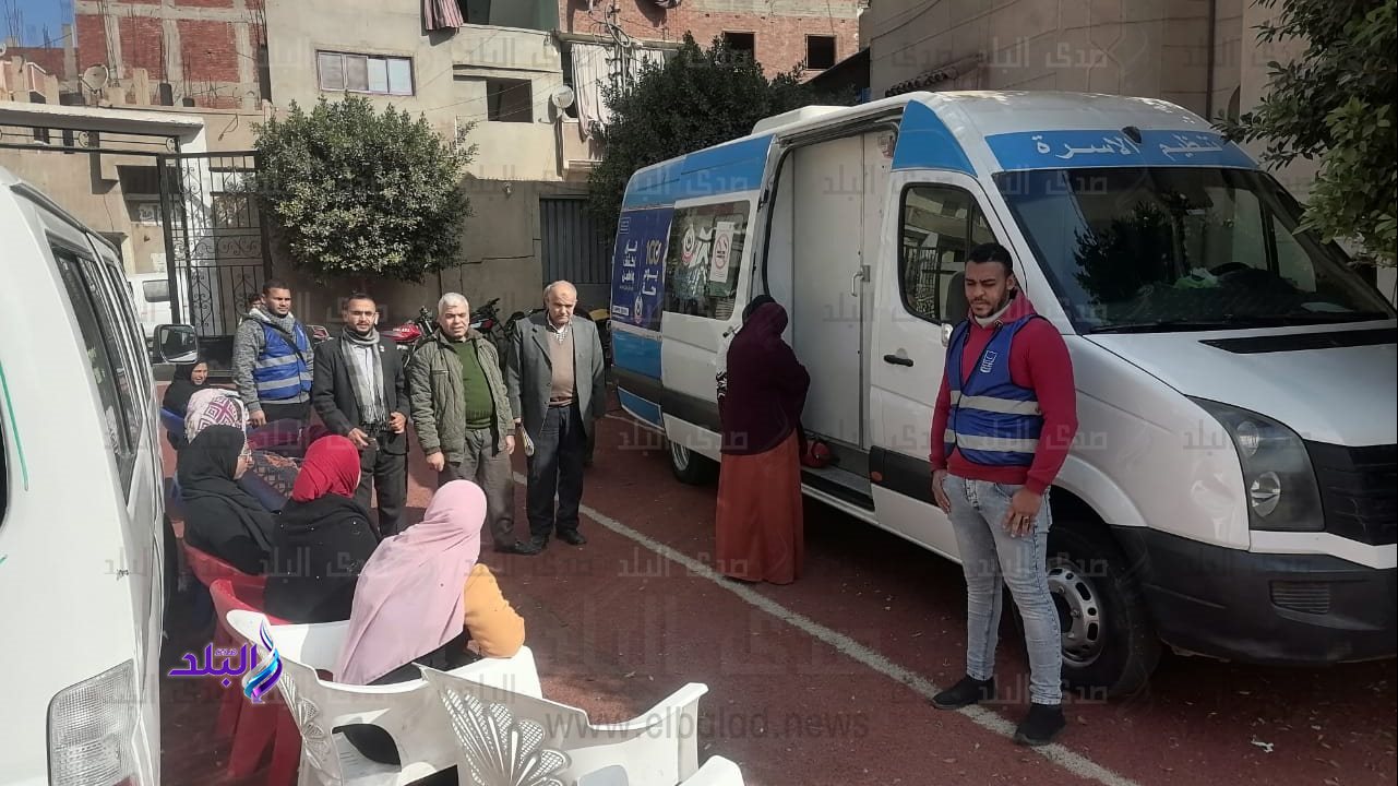 قافلة جامعة الزقازيق بالوحدة المحلية ببني هلال 