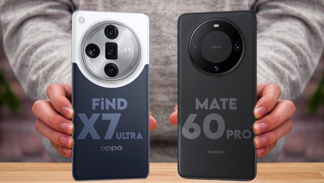 مقارنة بين أوبو Find X7 Ultra وهواوي Mate 60 Pro