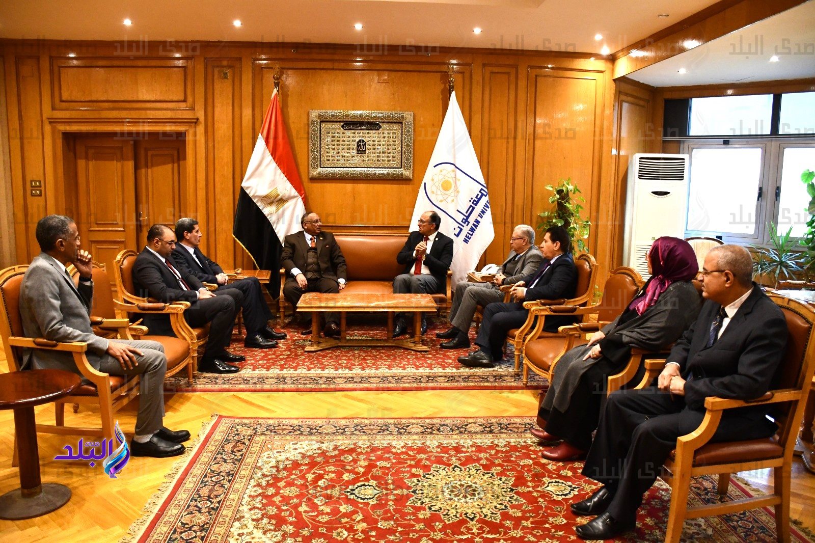 جامعة حلوان توقع بروتوكول تعاون مشترك مع هيئة قضايا الدولة5