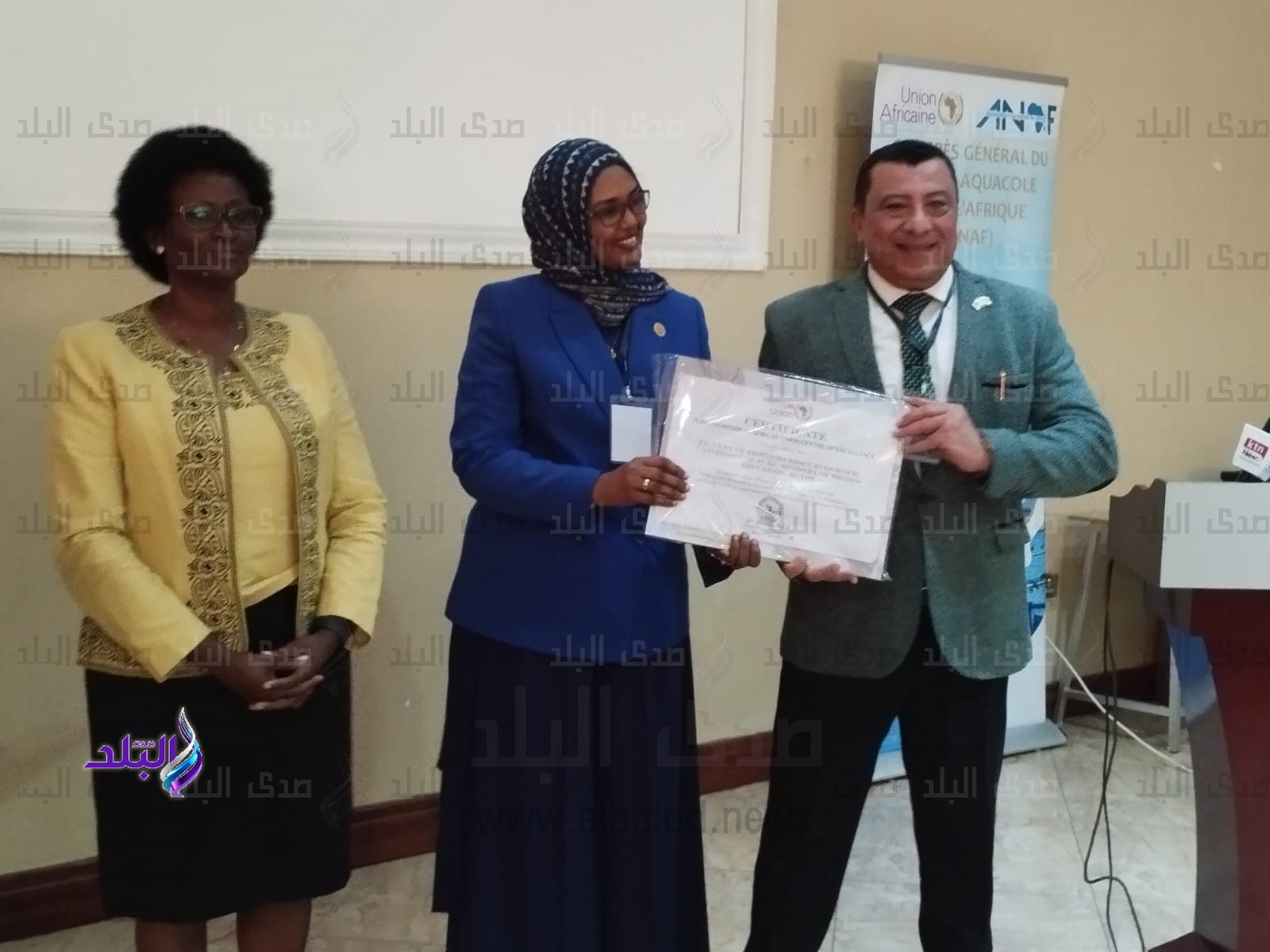 اعتماد مركز تميز الاتحاد الإفريقي للاستزراع السمكي والمصايد بجامعة السويس كمركز تدريب مُعتمد للاتحاد الإفريقي2