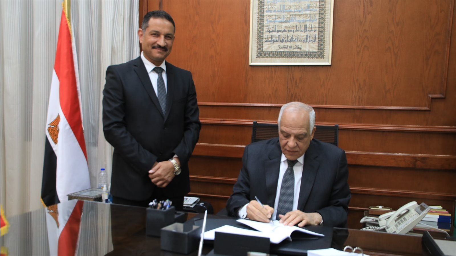 اللواء أحمد راشد محافظ الجيزة