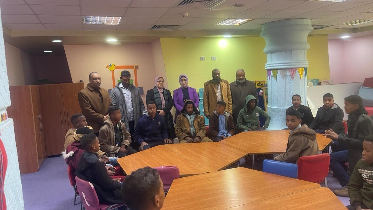 رحلة ترفيهية لطلاب قارة ام الصغير 