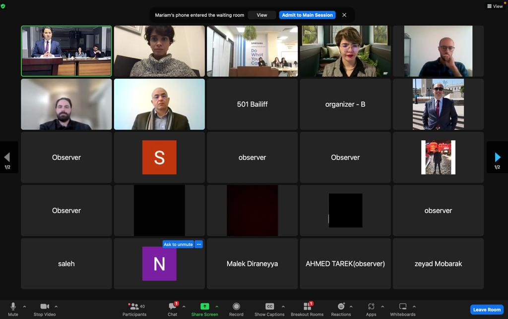 جانب من المسابقة 