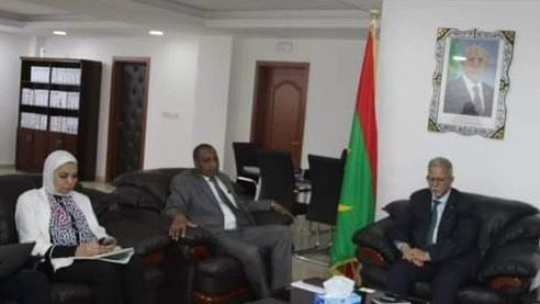 وزير الزراعة الموريتاني يستقبل مدير منظمة الزراعة 