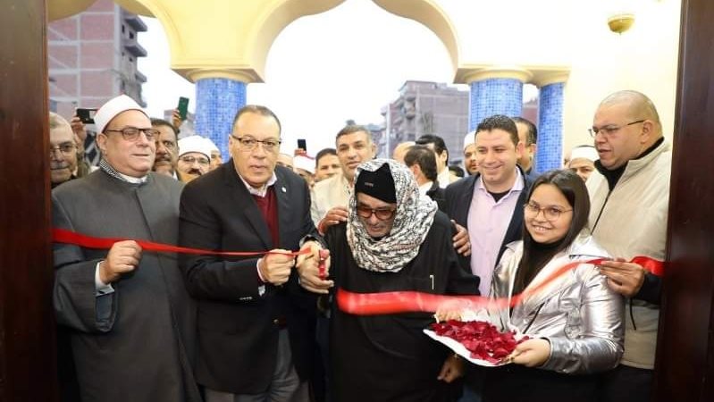 محافظ الشرقية يفتتح مسجد «الفردوس» بالزقازيق