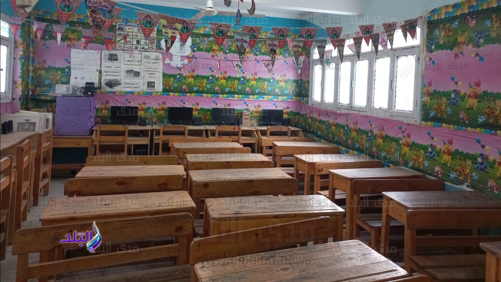 استعدادات المدارس لبدء الفصل الدراسي الثاني