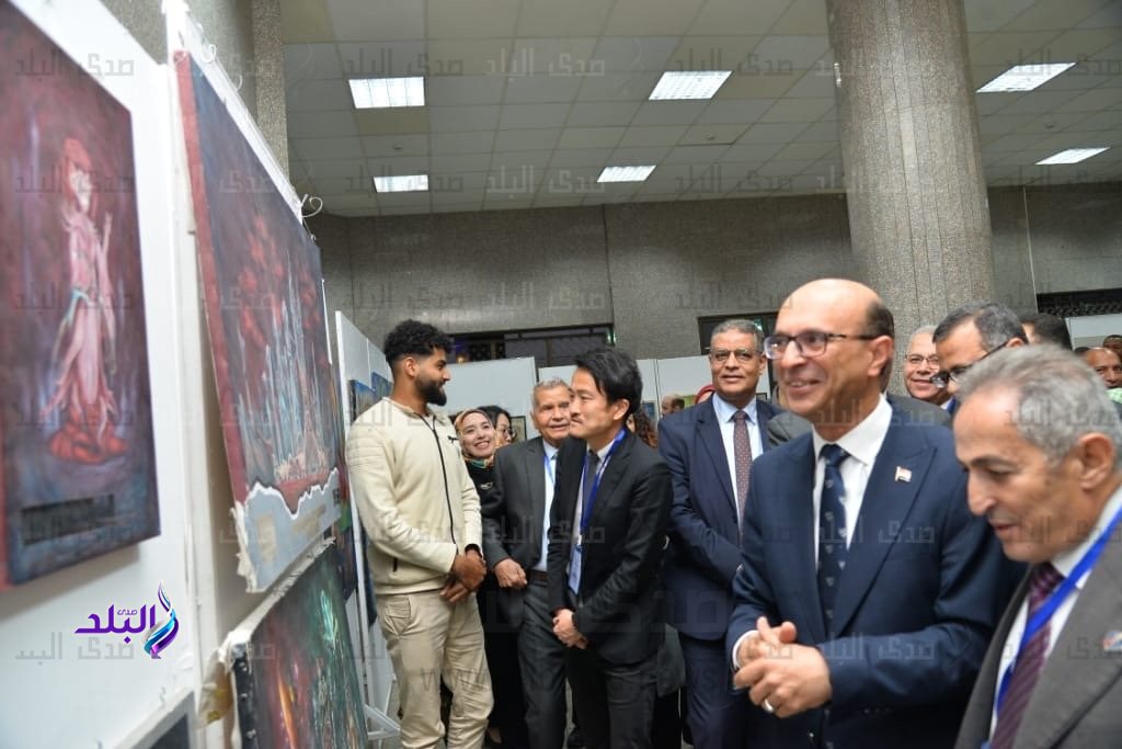 افتتاح المعرض الثقافي المصري الياباني 