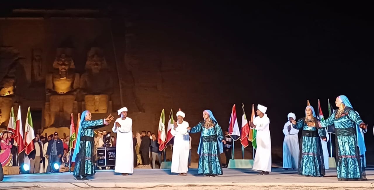 احتفالات ليلة تعامد الشمس بمدينة أبو سمبل السياحية 