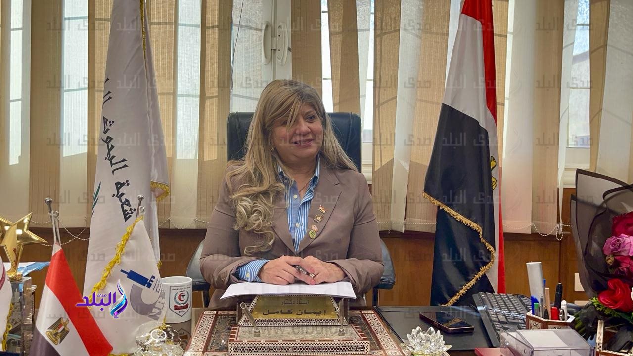 الدكتورة ايمان كامل عميد معهد البحوث الطبية والدراسات الاكلينيكية بالمركز القومي للبحوث