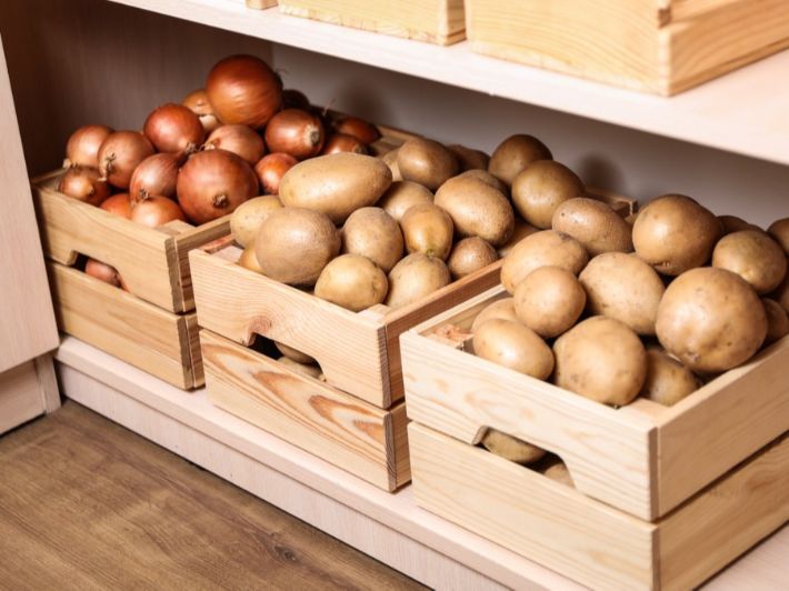 تخزين البطاطس