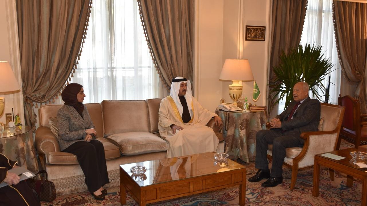 أبو الغيط والشيخ عبد الله بن أحمد آل خليفة