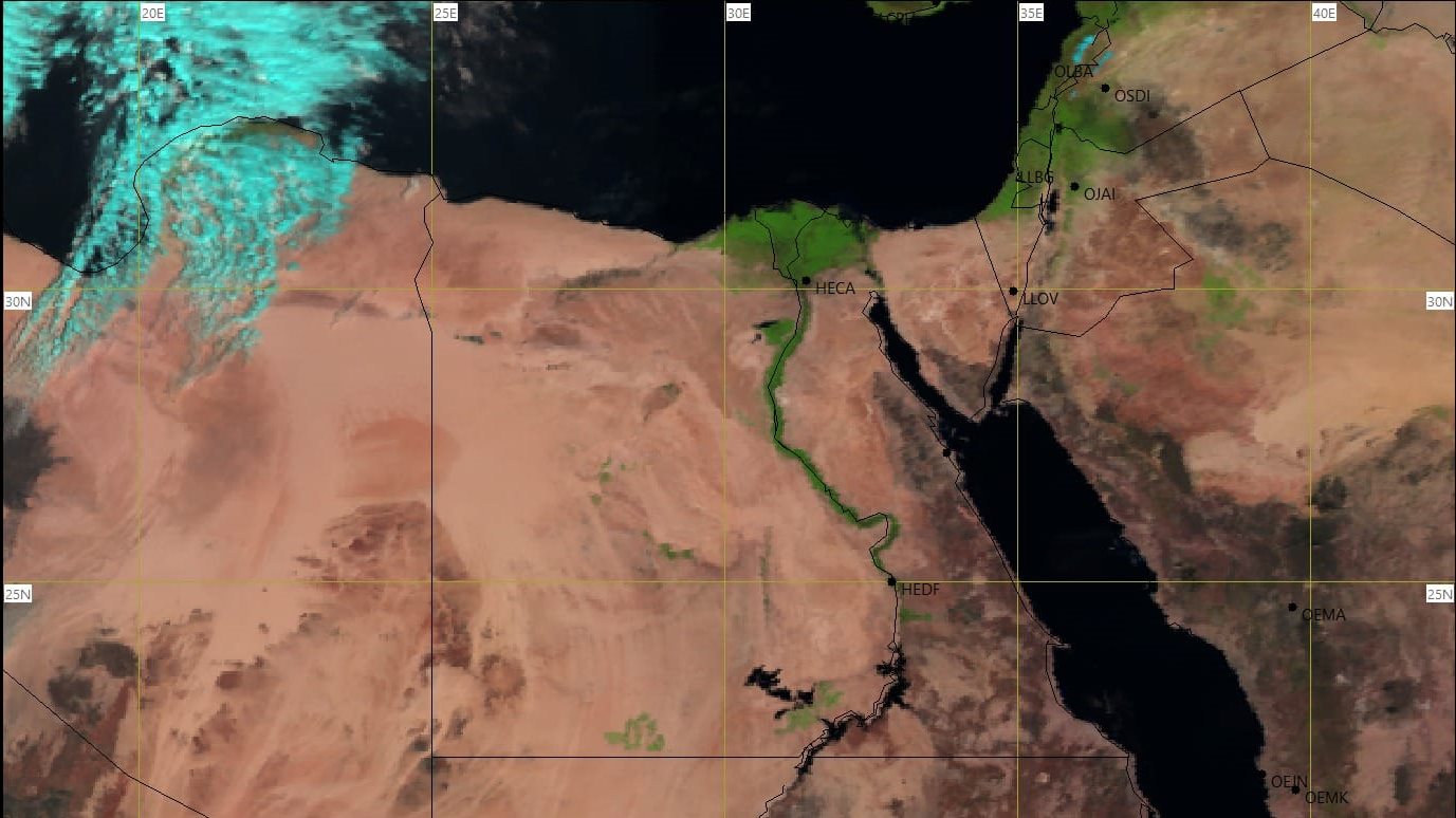 حالة الطقس في مصر